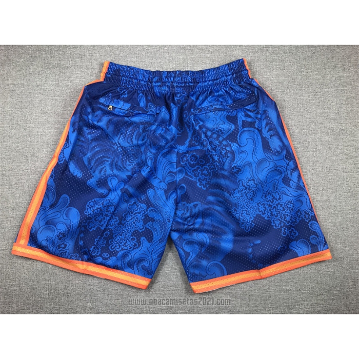 Pantalone New York Knicks Special Year Of The Tiger Azul